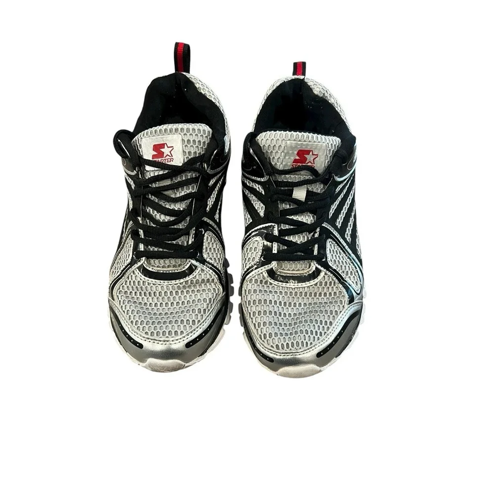 Starter Men's Athletic‎ Running Shoe 7.5 ST ATH WELDED Red/Silver - Picture 4 of 6